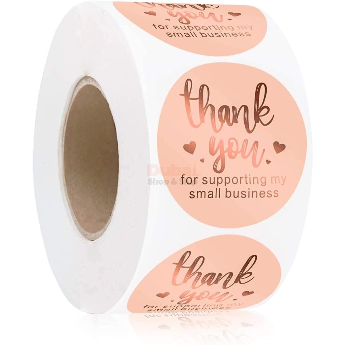 1.5 Inch Thank You Stickers, 600Pcs Pink With Rose Gold Print Thank You Stickers Labels for Baking Packaging Envelope Seals Small Business Birthday, Party Gift Wrap Bag, Pink...